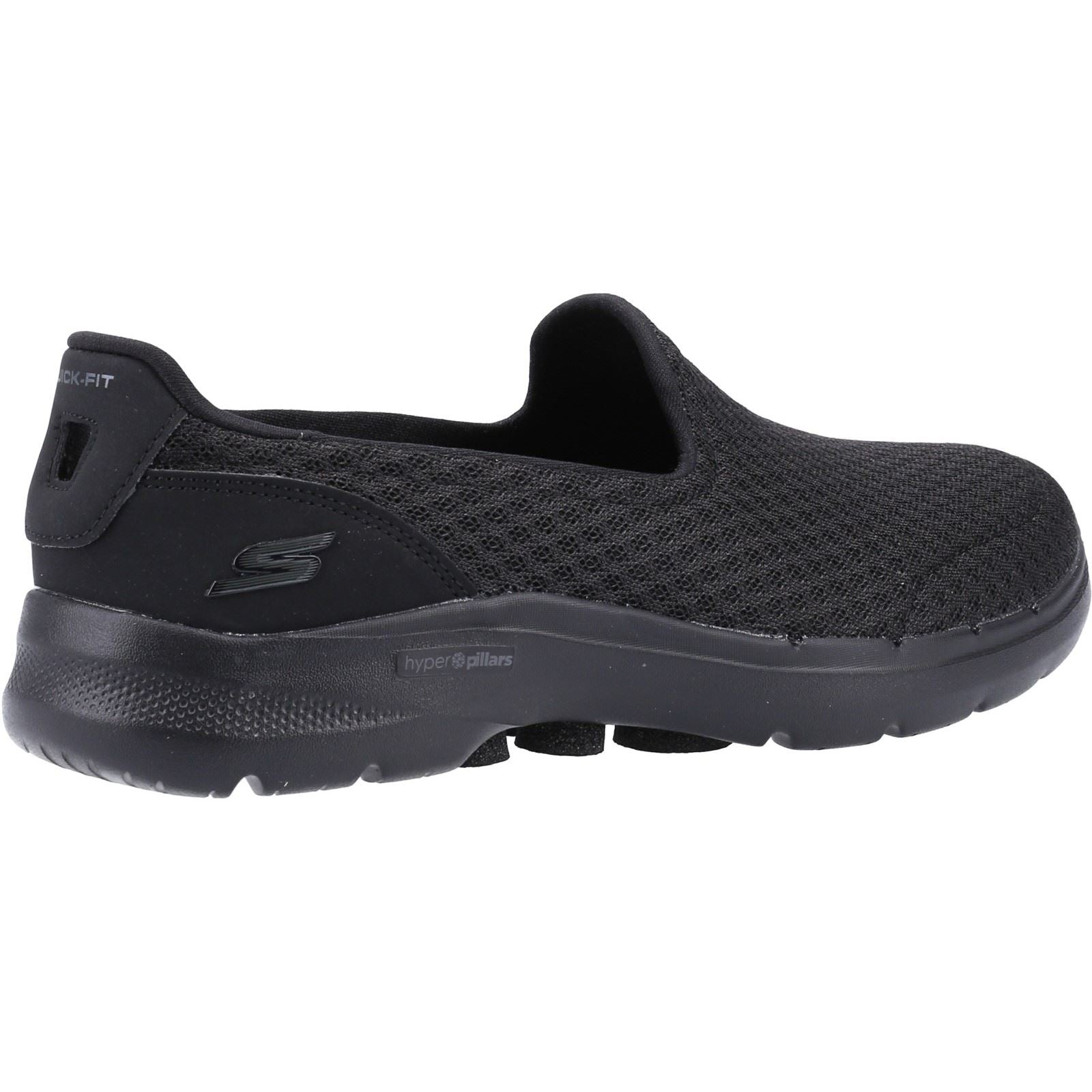 Women's Wide Fit Skechers 124508 Go Walk 6 Big Splash