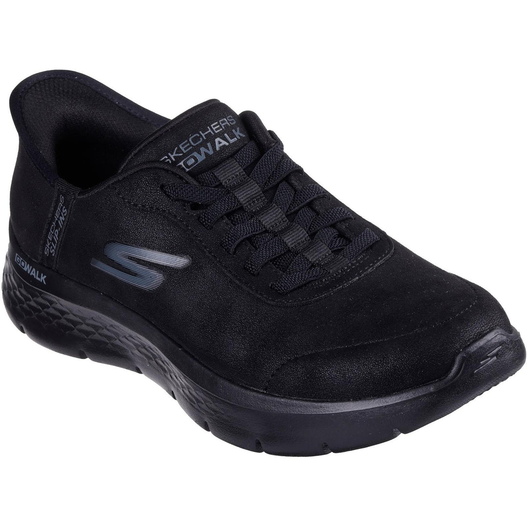 Women's Wide Fit Skechers 124837 Slip-ins Go Walk Flex Mali Sneakers