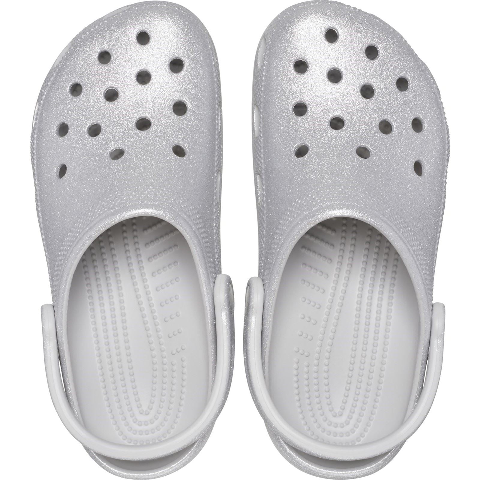 Unisex Crocs 205942 Glitter Clog Sandals | Crocs | Wide Fit Shoes