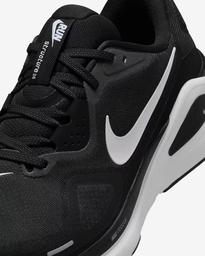 Men's Wide Fit Nike HQ2588-001 Structure 26 Running Sneakers