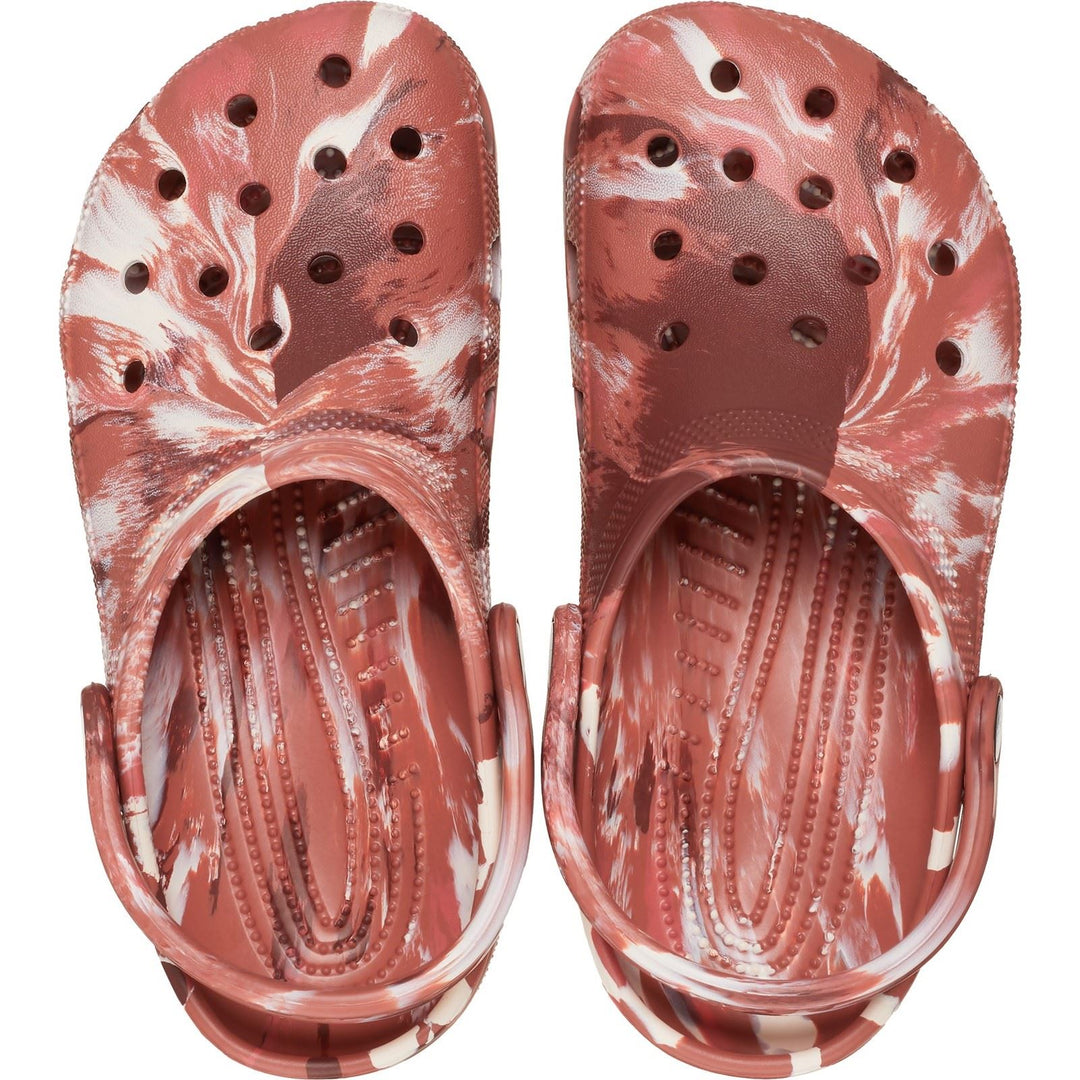 Unisex Wide Fit Crocs 206867 Marble Sandals