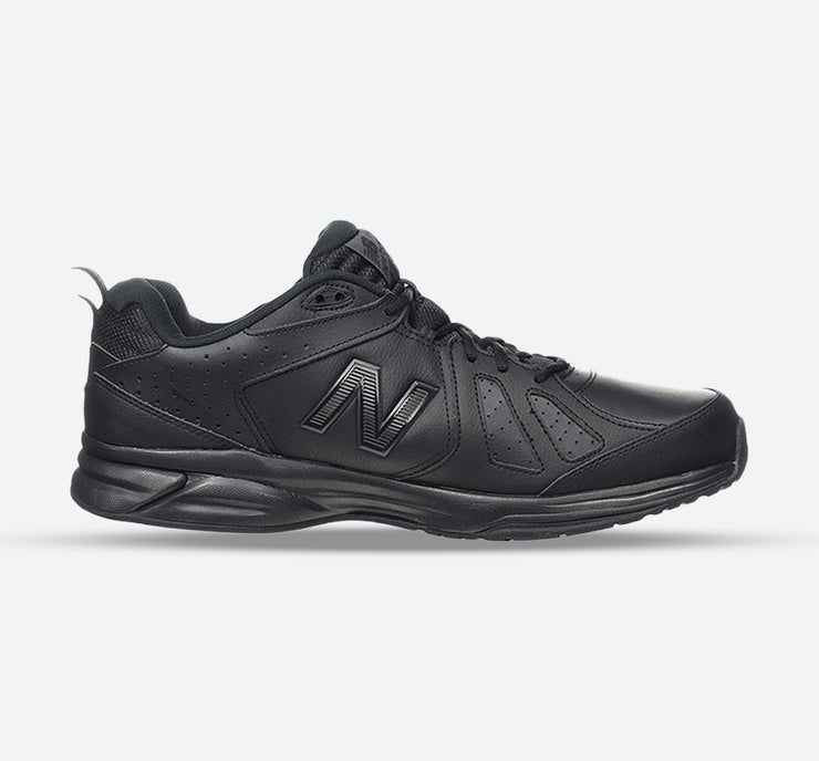 Mens Wide Fit New Balance 624V5 Black Trainers