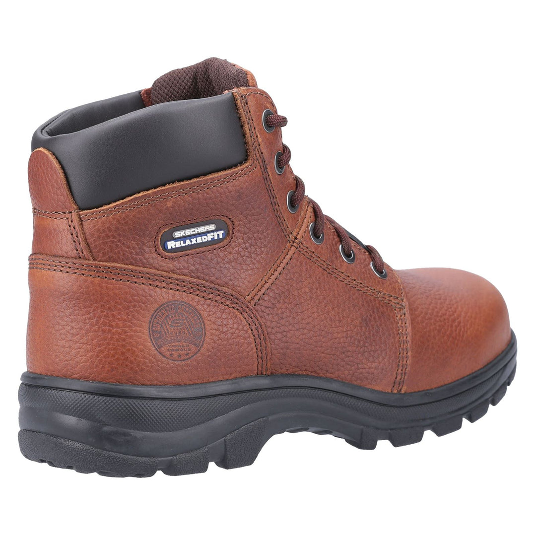Men's Wide Fit Skechers 77009EC Workshire Safety Boots Skechers