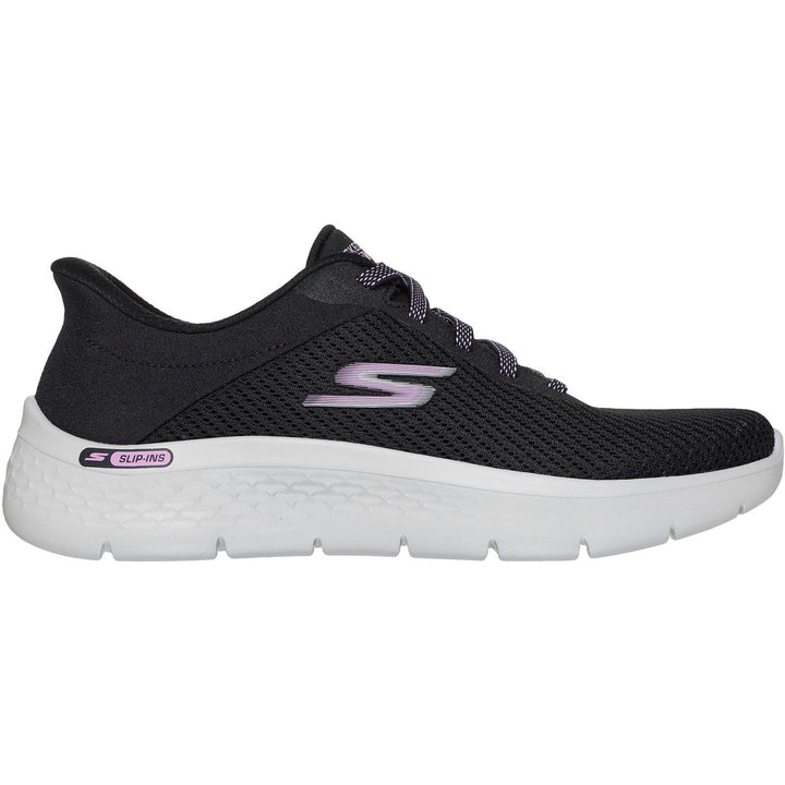Women's Wide Fit Skechers 125516 Slip-ins Go Walk Flex Carla Sneakers