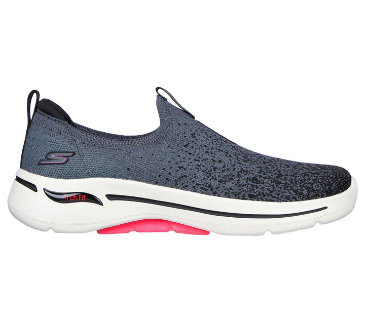 Womens Wide Fit Skechers 124873 Relaxed Fit Shoes