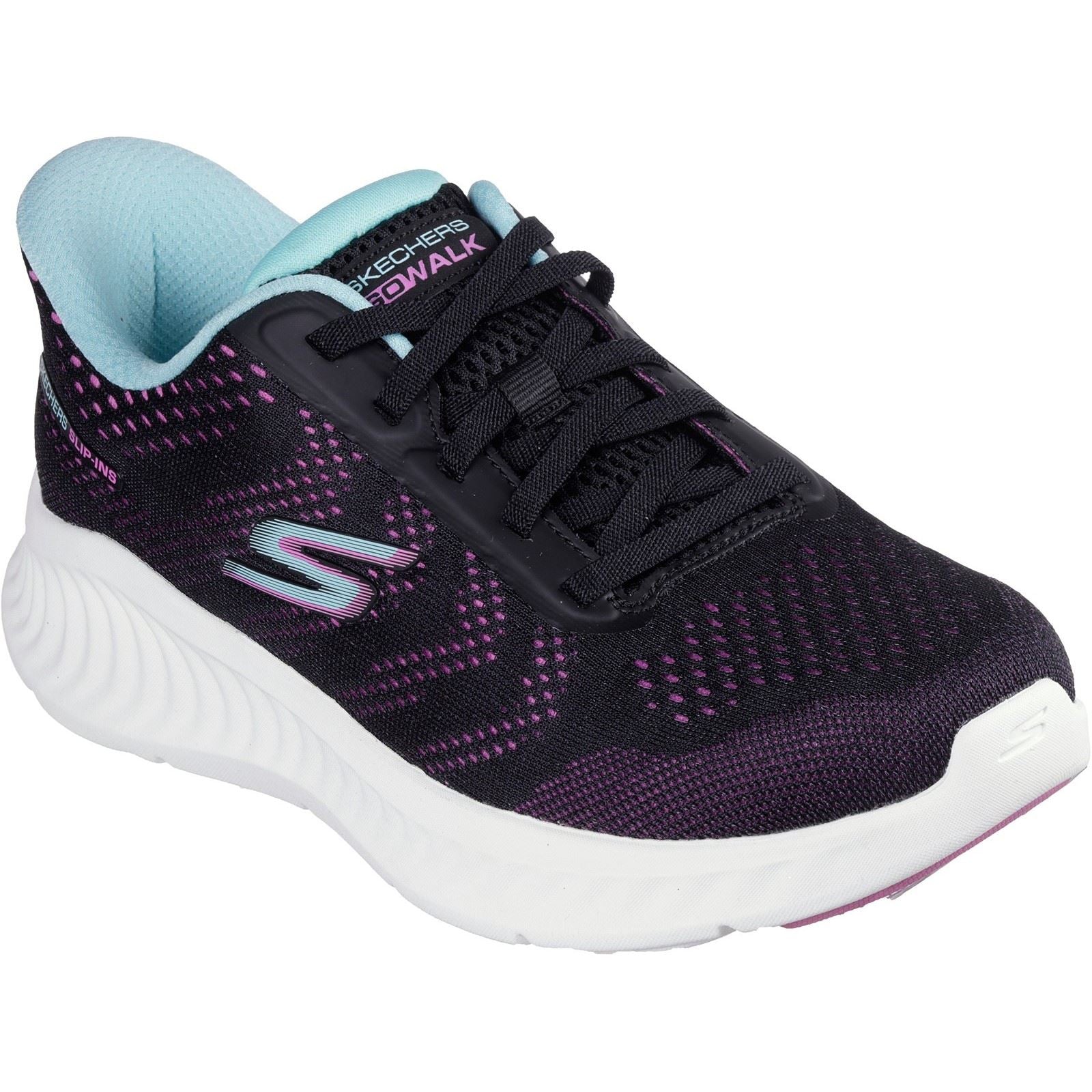 RealLine コア Women's Wide Fit Skechers 125643 Slip-ins Go Walk Now Khloe