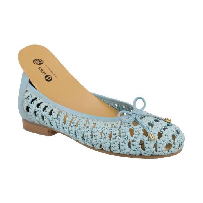 Women's Wide Fit DB Raffia Shoes