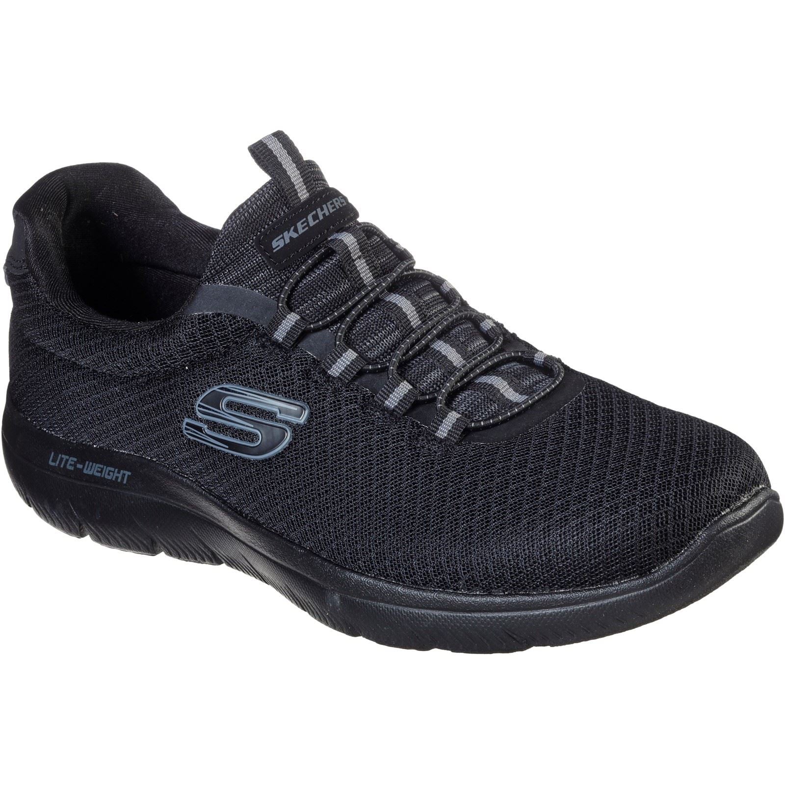 Men's Wide Fit Skechers 52811 Summits Slip On Sports Sneakers
