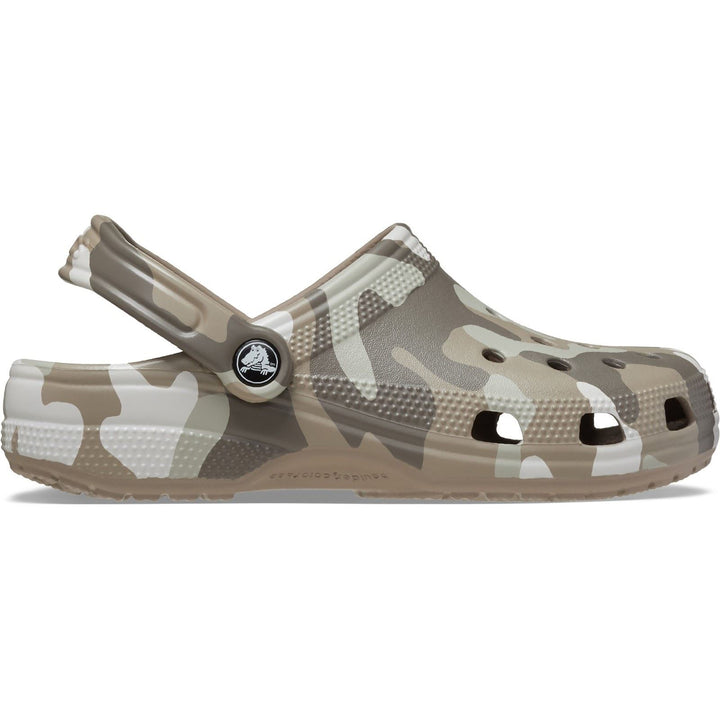 Unisex Wide Fit Crocs 206454 Seasonal Camo Sandals