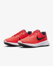 Men's Wide Fit Nike DD8475-601 Revolution 6 Running Trainers