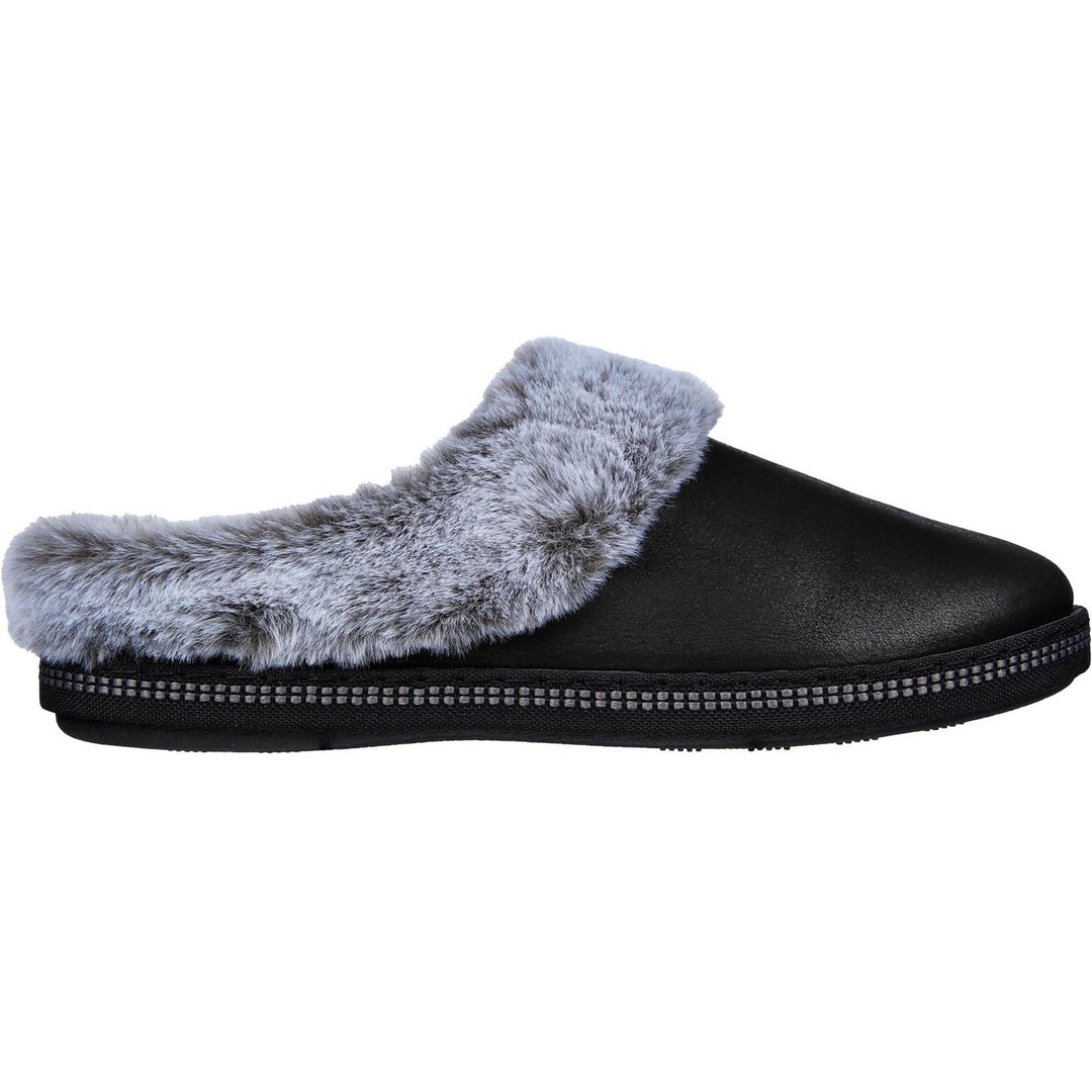 Women's Wide Fit Skechers 167625 Cozy Campfire Lovely Life Slippers