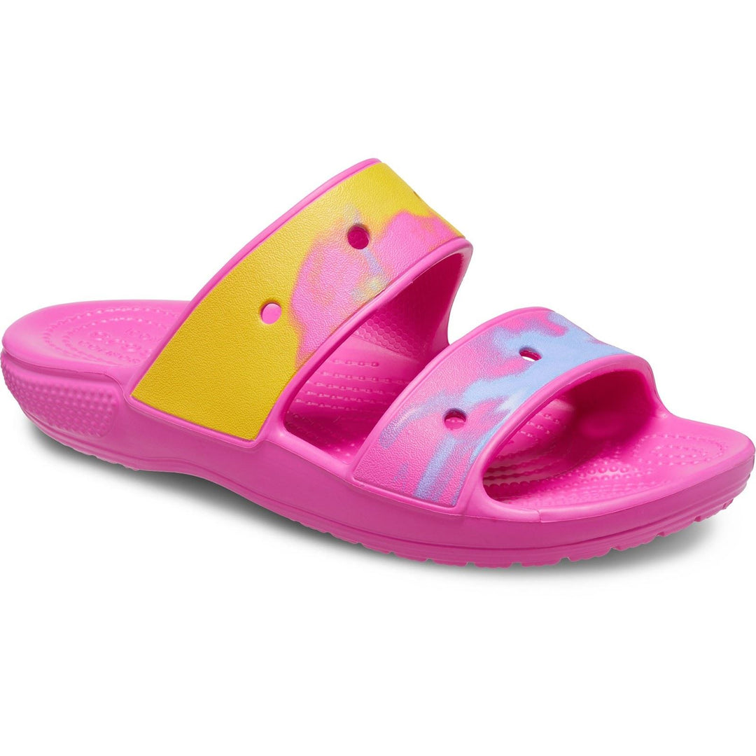 Unisex Wide Fit Crocs 208282 Classic Ombre Sandals