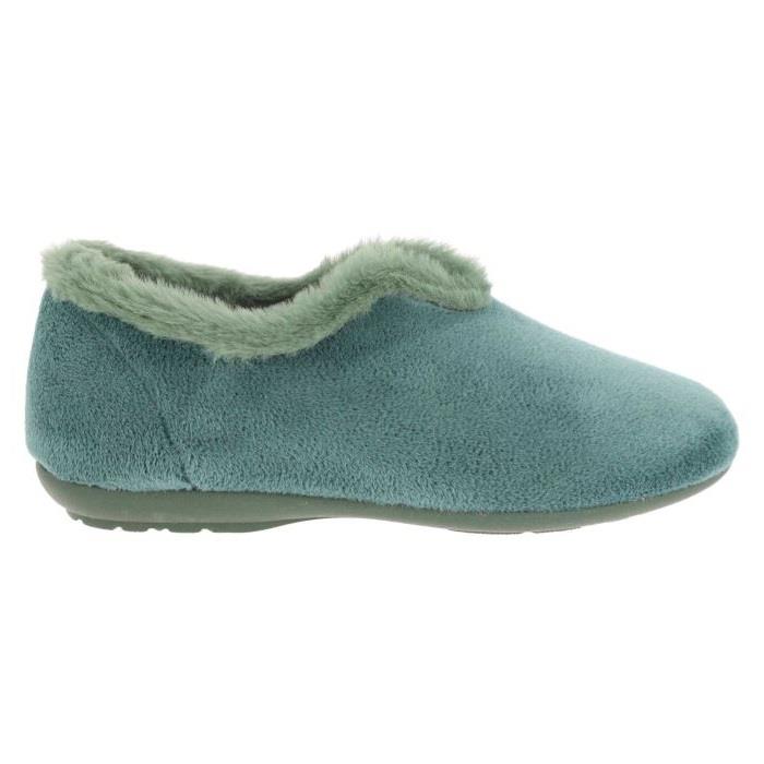 Women's Wide Fit DB Faye Slip on Slippers