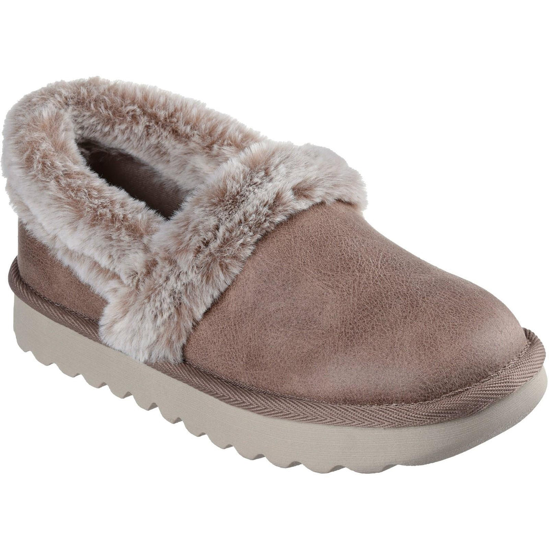 Women's Wide Fit Skechers 169027 Cozy Up Slippers