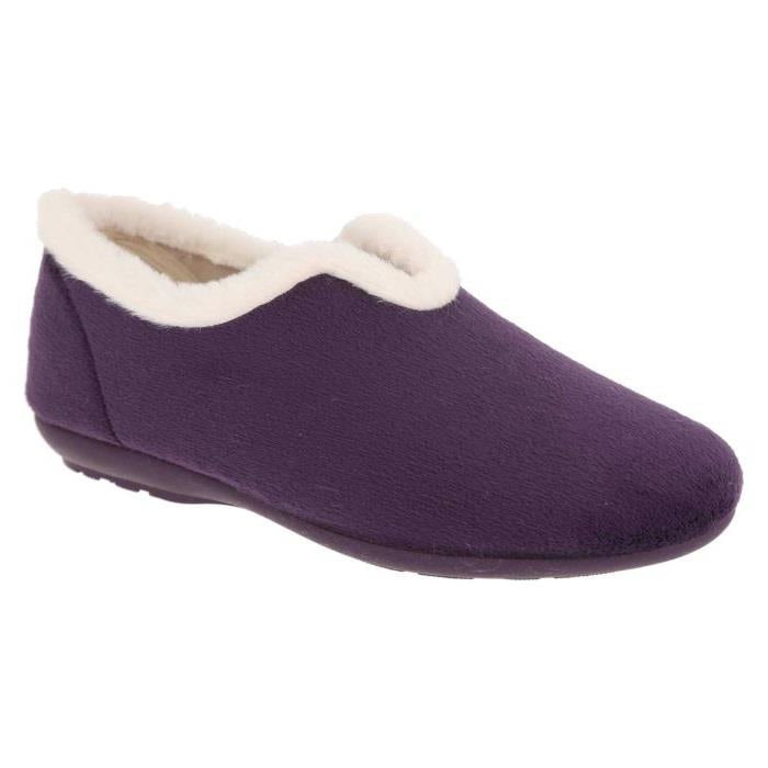 Women's Wide Fit DB Faye Slip on Slippers