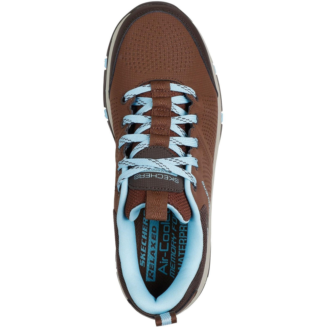 Women's Relaxed Fit Skechers 180119 Waterproof Trego Trail Destiny Sneakers