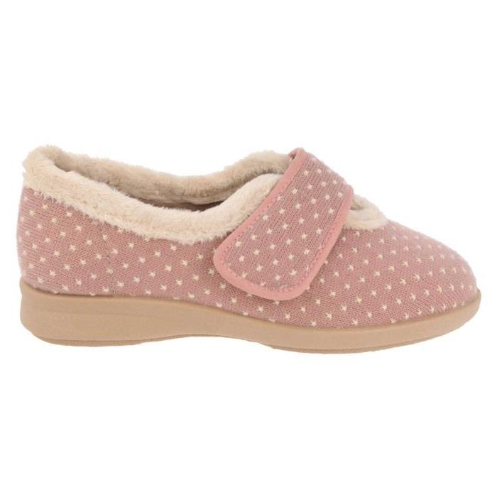 Women's Wide Fit DB Snowdrop Slippers