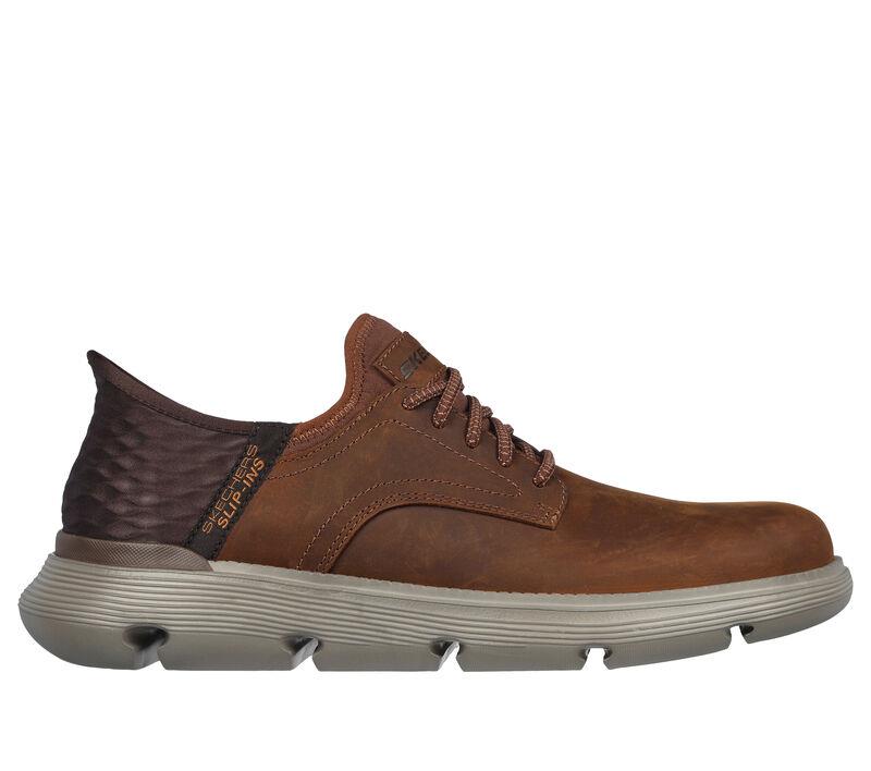 Skechers USA Slip-Ins: Garza-Gervin 11 Men's Dark Brown