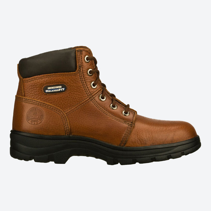 Men's Wide Fit Skechers Work shire 77009 Boots