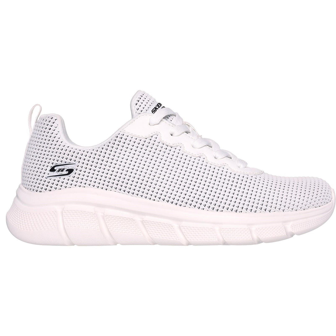 Women's Wide Fit Skechers 117346 Bobs Sport B Flex Visionary Essence Sneakers