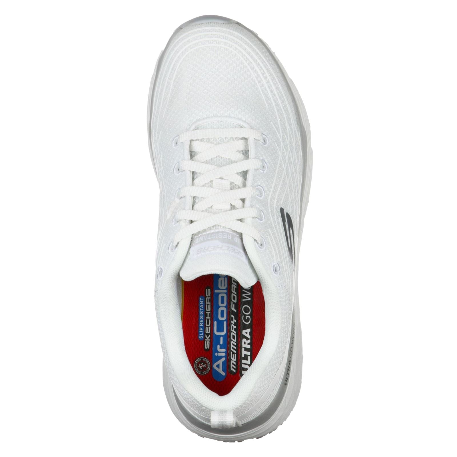 Women's Wide Fit Skechers 108016EC Max Cushioning Elite Sr