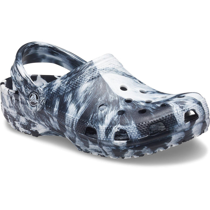 Unisex Wide Fit Crocs 206867 Marble Sandals