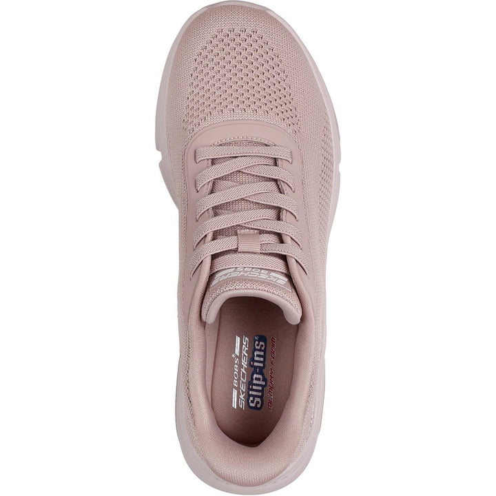 Women's Wide Fit Skechers 117587 Slip-ins Bobs Sport Sparrow Flex Sneakers
