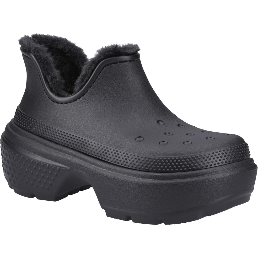 Women's Wide Fit Crocs 210673 Stomp Shorty Boots