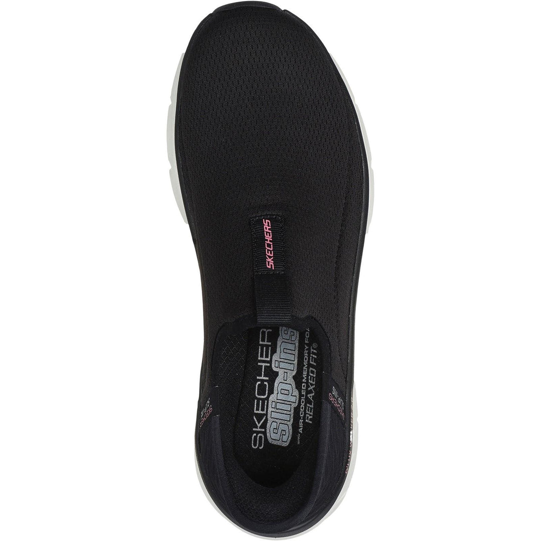 Women's Relaxed Fit Skechers 150099 Slip-ins Sport D'lux Walker 2.0 Happy Step Sneakers