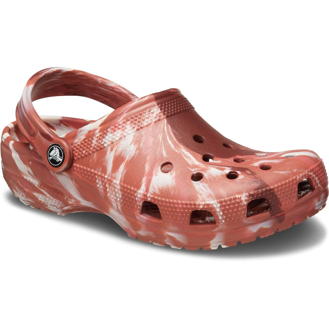 Unisex Wide Fit Crocs 206867 Marble Sandals