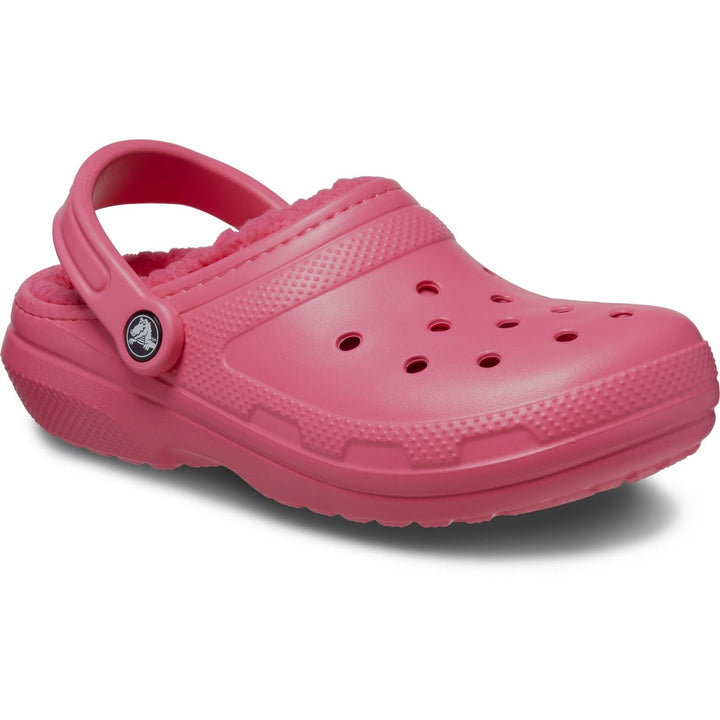 Women's Wide Fit Crocs 203591 Classic Lined Clog Sandals