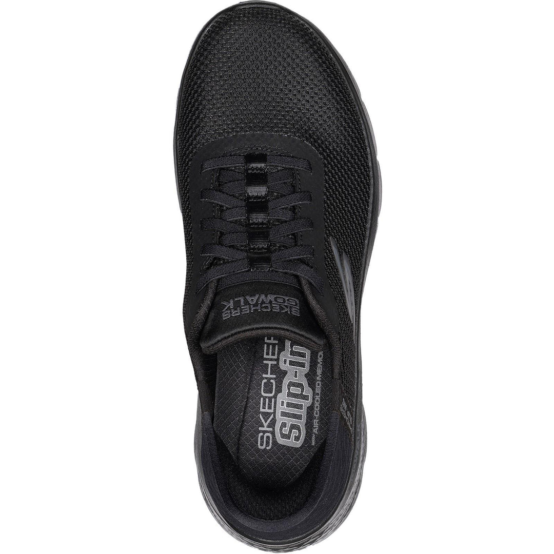 Women's Wide Fit Skechers 124836 Go Walk Flex Grand Entry Sneakers