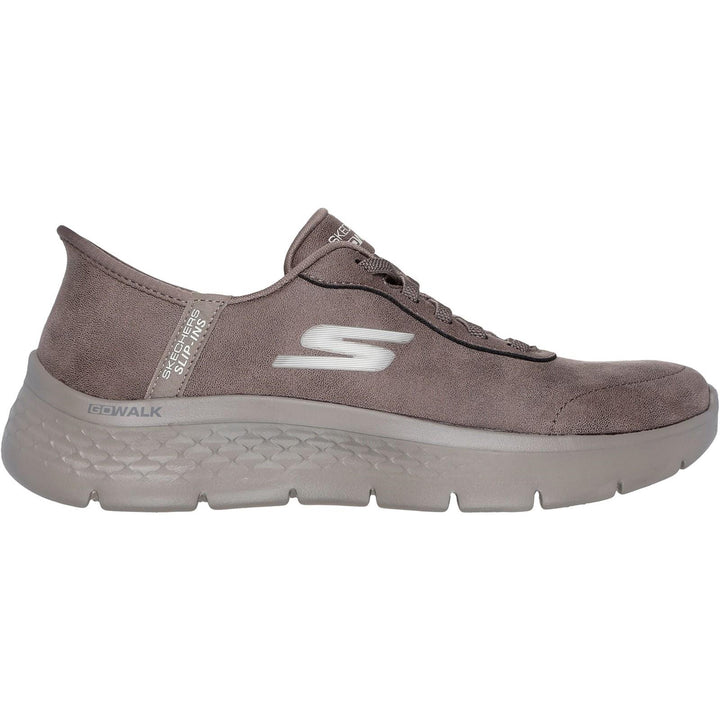Women's Wide Fit Skechers 124837 Slip-ins Go Walk Flex Mali Sneakers
