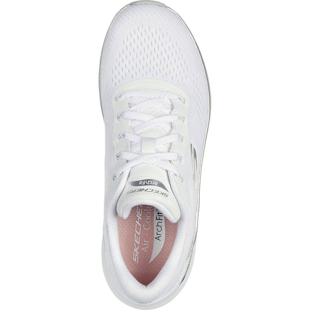 Women's Wide Fit Skechers Arch Fit 150067 2.0 Glow The Distance Sneakers