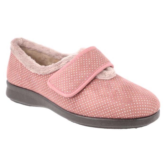Women's Wide Fit DB Heidi Slippers