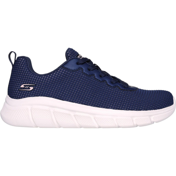 Women's Wide Fit Skechers 117346 Bobs Sport B Flex Visionary Essence Sneakers