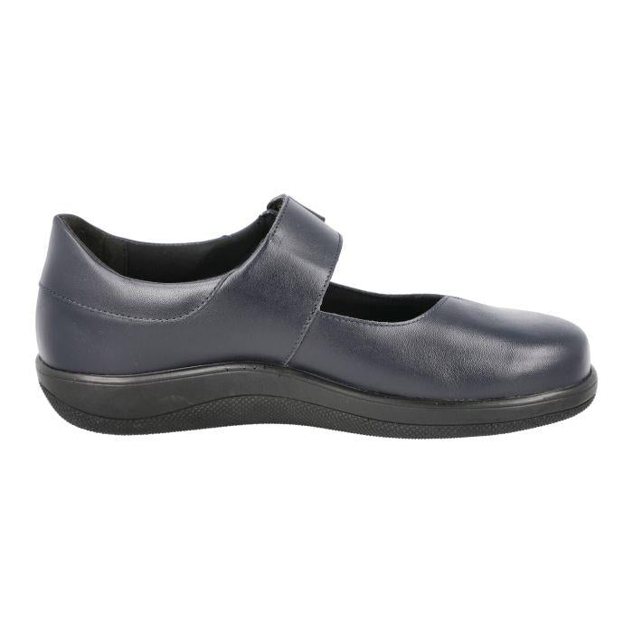 Women's Wide Fit DB Vista Shoes, Navy Leather / 42 / 2V (2E - 4E) Women's Wide Fit DB Vista Shoes, Navy Leather / 42 / 2V (2E - 4E)