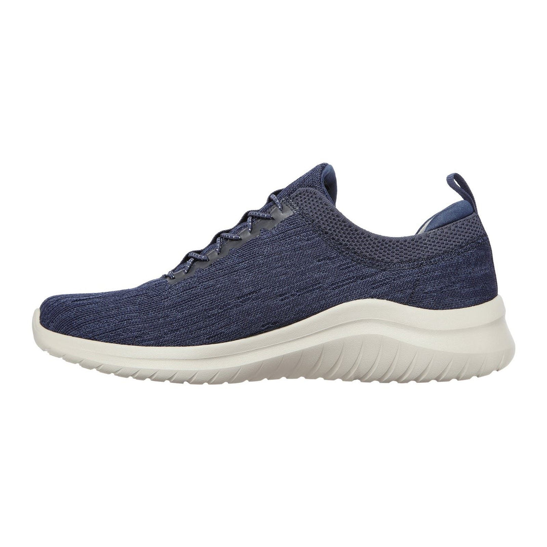 Men's Wide Fit Skechers 232206 Ultra Flex 2.0 Cryptic Sneakers - Navy