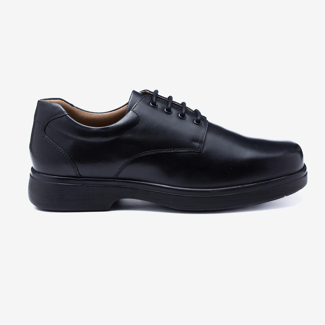 Mens Wide Fit Tredd Well Spencer Shoes, Black / 8 / 6E Mens Wide Fit Tredd Well Spencer Shoes, Black / 8 / 6E