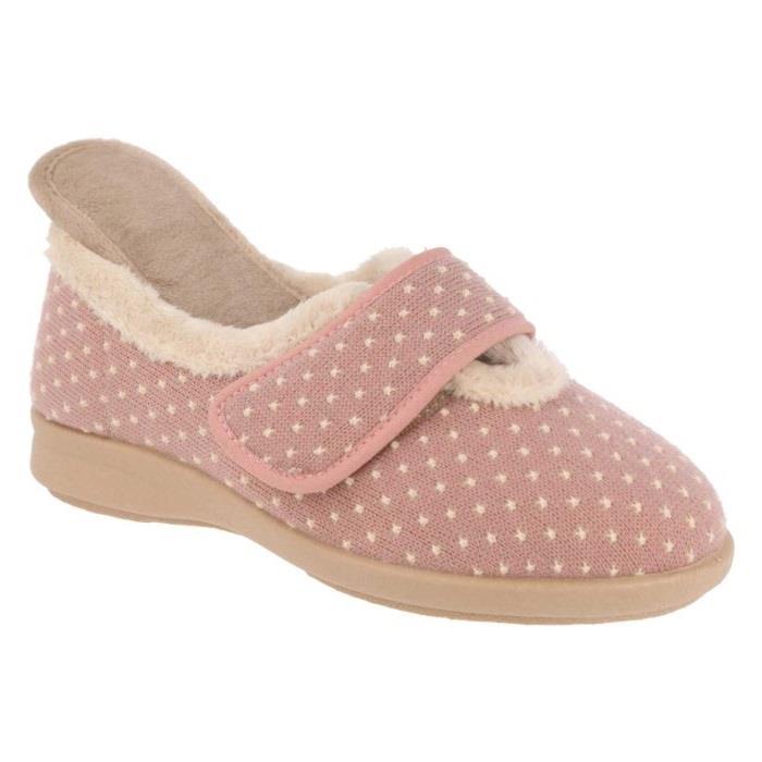 Women's Wide Fit DB Snowdrop Slippers