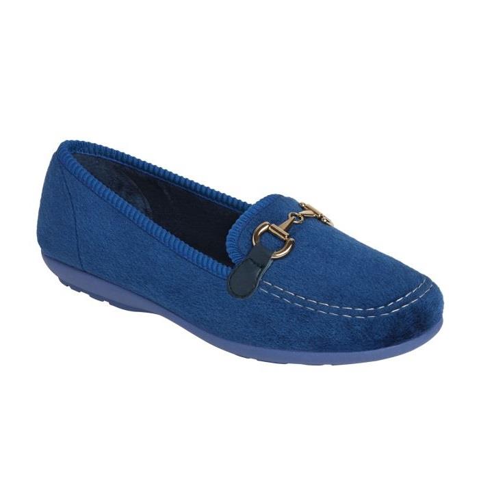 Womens Wide Fit DB Martha Slippers