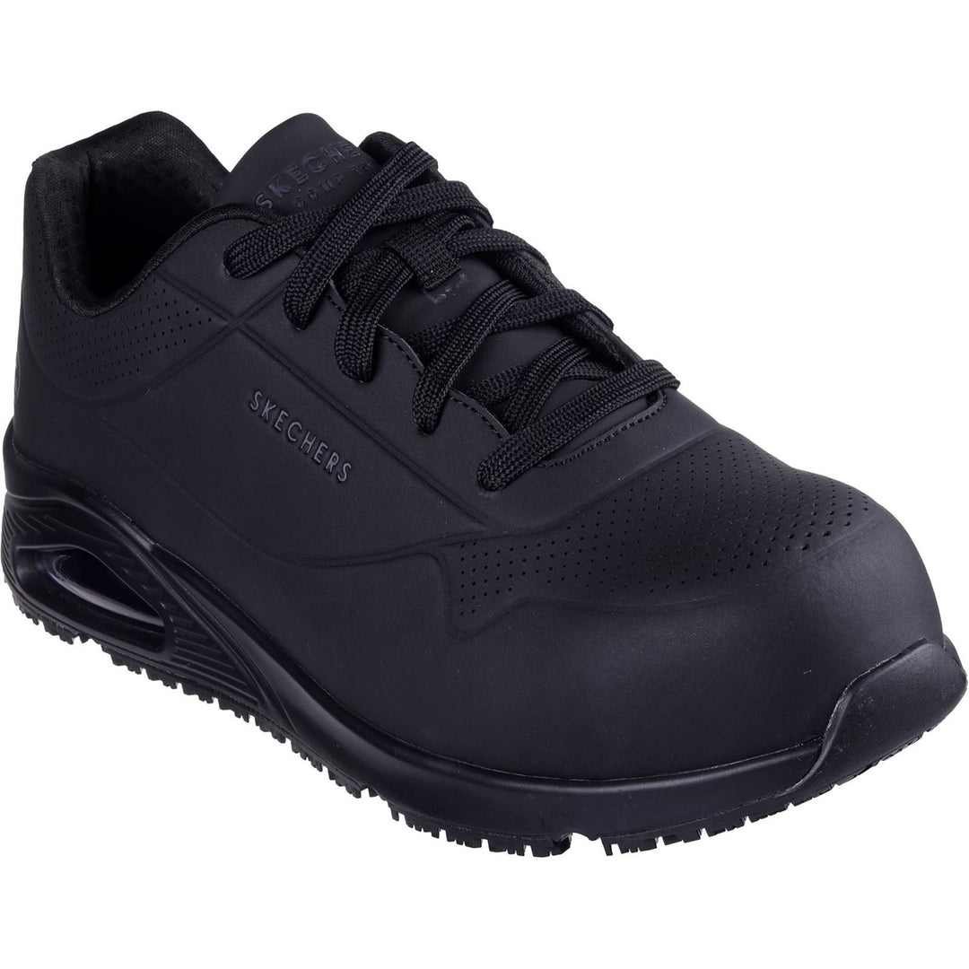 Men's Wide Fit Skechers 200177EC Uno Sr Doltin Safety Sneakers