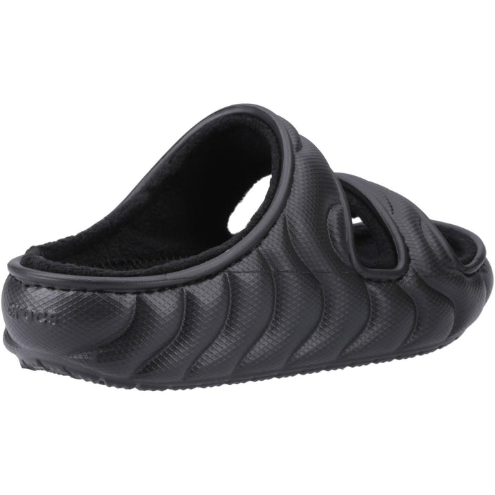 Women's Wide Fit Crocs 210074 Classic Cozzzy Overpuff Sandals