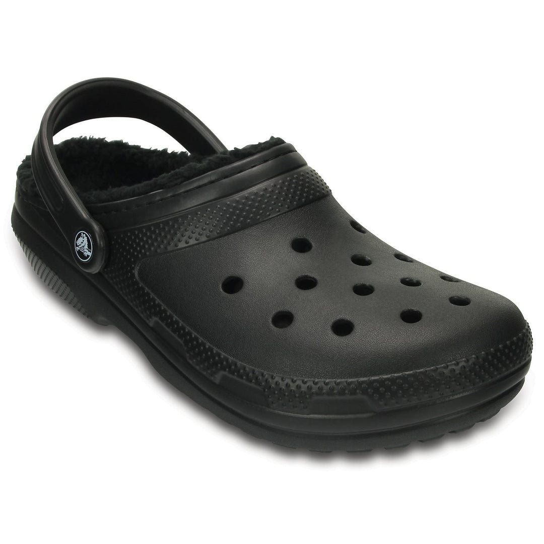 Unisex Wide Fit Crocs 203591 Classic Lined Clog Sandals