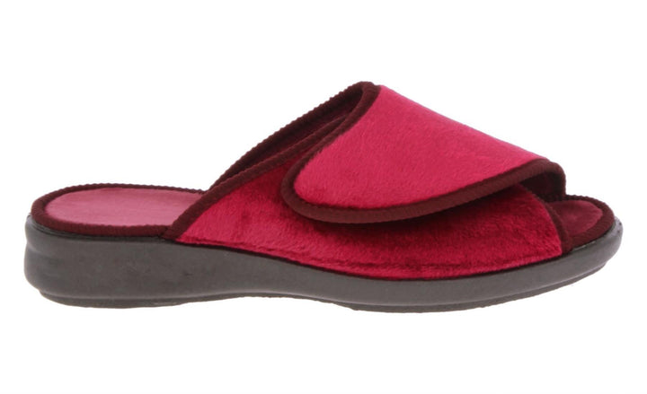 Womens Wide Fit DB Redstart Mule Slippers