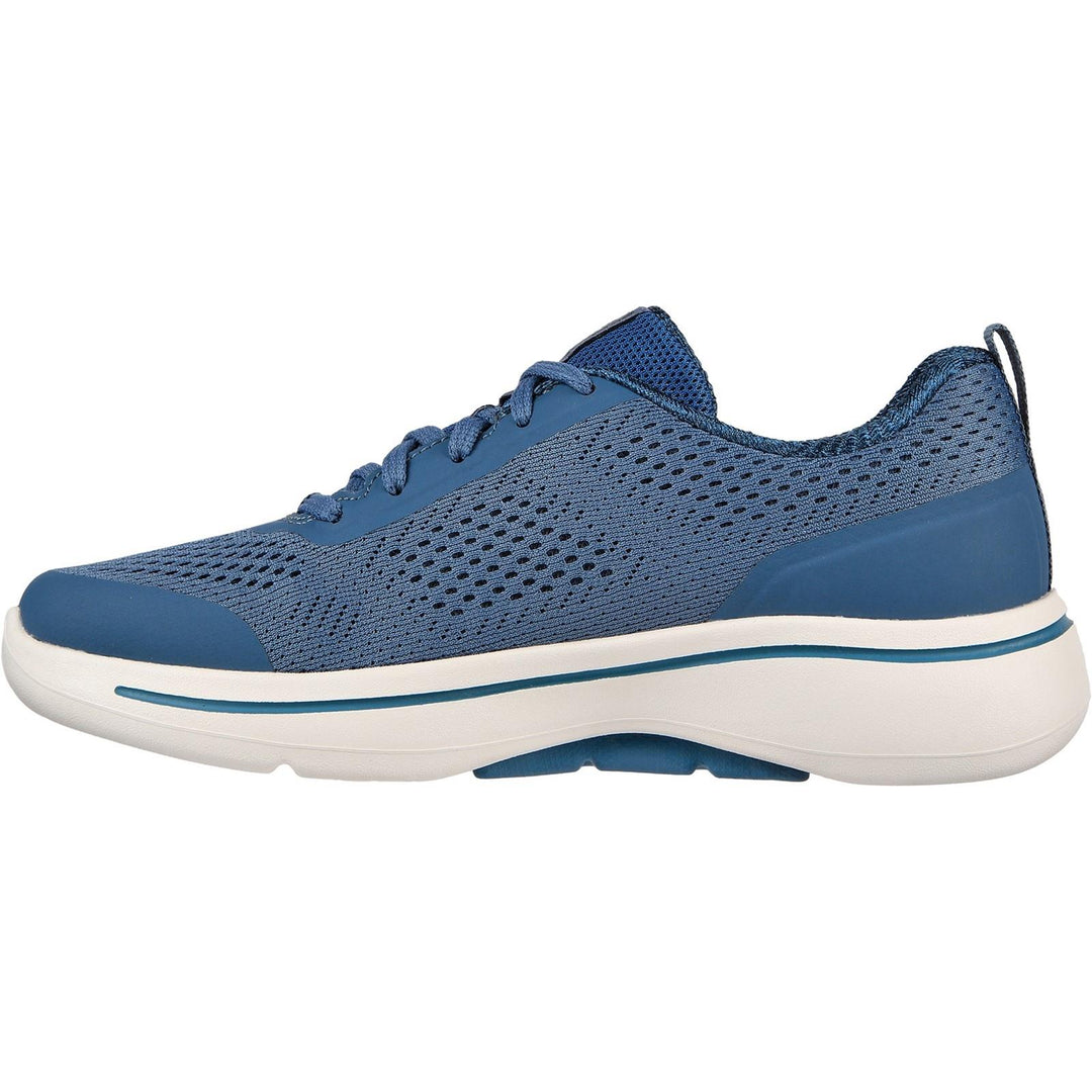 Women's Wide Fit Skechers 124404 Go Walk Arch Fit Motion Breez Sneakers