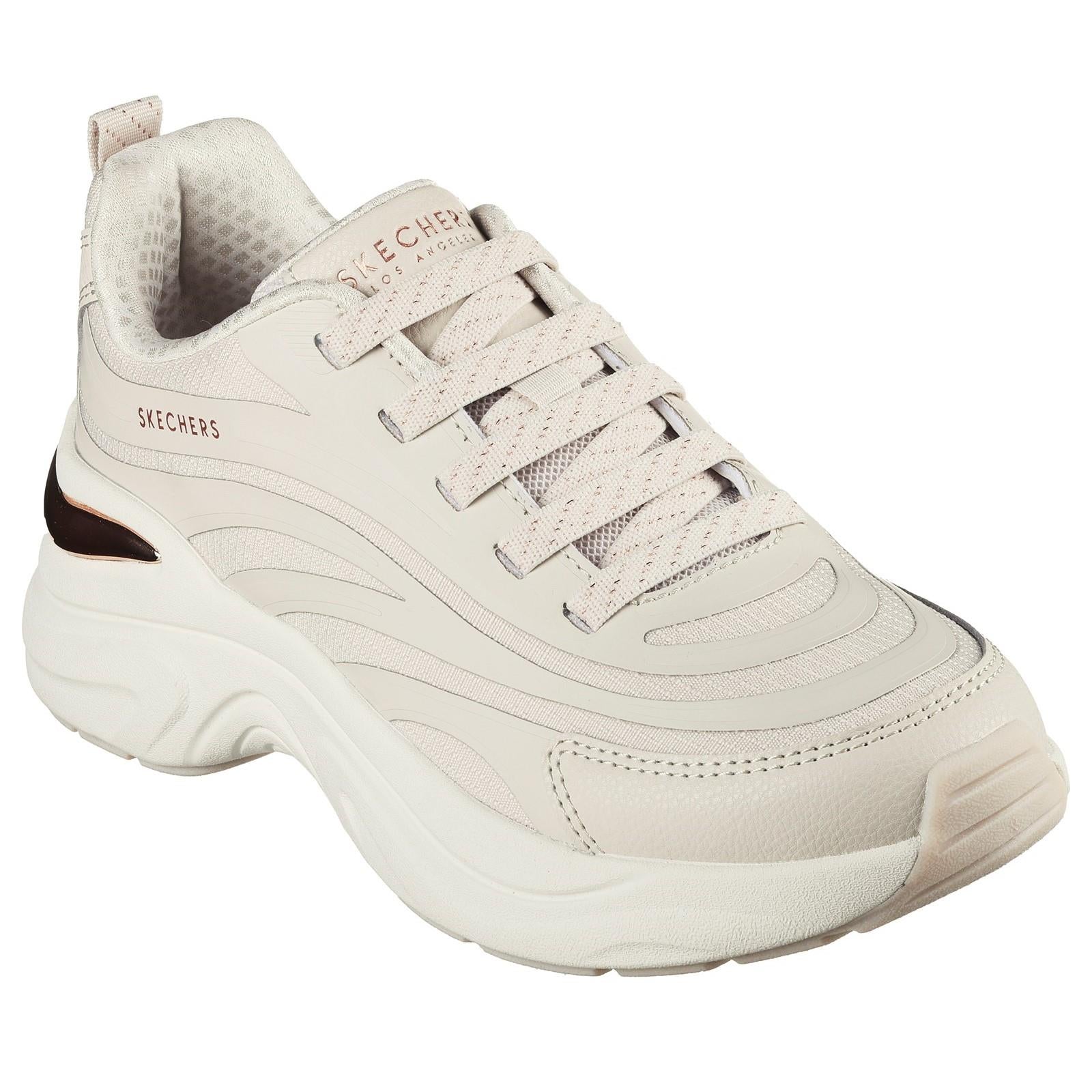 team♡R Women's Wide Fit Skechers 177575 Hazel Step N Flow Sneakers