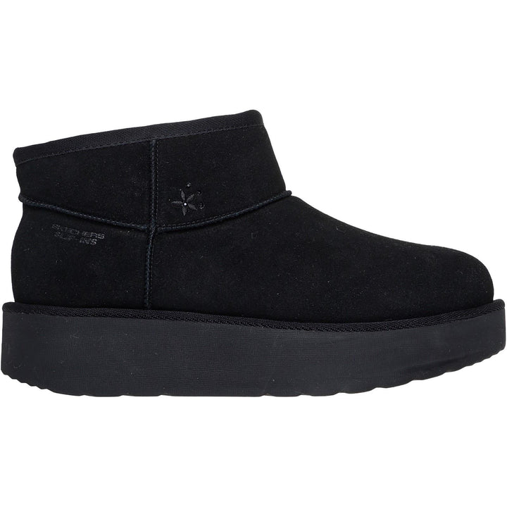 Women's Wide Fit Skechers 169143 Slip-ins Keep Cozy Boots