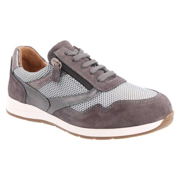 Women's Wide Fit DB Ava Lace Up Sneakers