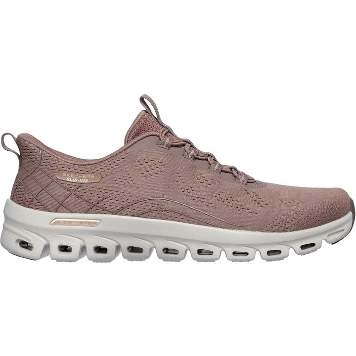 Women's Wide Fit Skechers 104750 Slip-ins Glide Step Elevate Amaze Sneakers